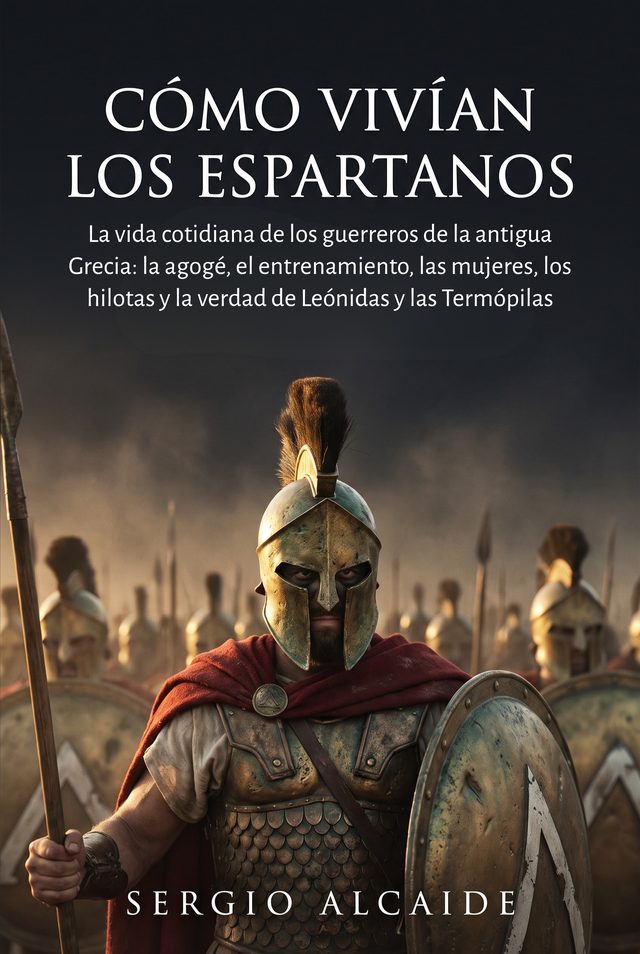 Portada de Cómo vivían los espartanos, de Sergio Alcaide